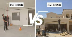 Interior vs Exterior Painting in UAE