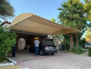 Shade Structure Installation