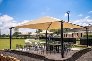 Shade Structure Installation